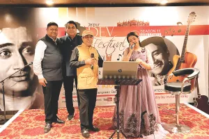 जयपुर देव फेस्टिवल : फिल्म अभिनेता देव आनंद की यादों में सजी सुरमयी महफिल, गीतों की प्रस्तुति ने बांधा समां 