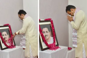 पंडित दीनदयाल उपाध्याय जयंती पर मुख्यमंत्री भजनलाल शर्मा ने अर्पित की पुष्पांजलि, कहा- पंडित जी का दर्शन आज भी राष्ट्र और प्रदेश के लिए पथ प्रदर्शक