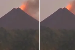 भारत के एकमात्र सक्रिय ज्वालामुखी में विस्फोट : आसपास के इलाकों में खतरा नहीं, 8 दिन में 2 बार फटा