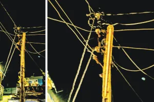 लापरवाही : खानपुर के कई वार्डों में रोडलाइटें नहीं, चोरी व हादसे का खतरा, सड़क किनारे लगी रोडलाइटें बंद