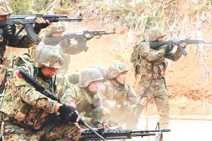 म्यांमार में भारत से सटे रखाइन प्रांत में भीषण लड़ाई, सेना और अराकान आर्मी 3 मोर्चों पर आमने-सामने