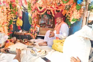 भगवान श्री देवनारायण की पदयात्रा रवाना : डीजे की ताल पर झूमें श्रद्धालु, दर्शन के लिए लगी कतारे