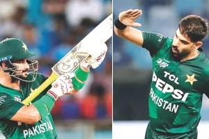 भारत-पाकिस्तान मैच में नापाक हरकत : आईसीसी ने लगाई रऊफ और फरहान को फटकार, मैच फीस में 30% का लगाया जुर्माना 