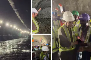 बुलेट ट्रेन परियोजना : समुद्र के अंदर की टनल का एक हिस्सा बनकर तैयार, रेल मंत्री ने लिया जायजा, कहा- यह बहुत जटिल कार्य 