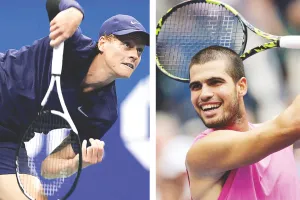 यूएस ओपन टेनिस : खिताबी जंग से होगा विश्व नम्वर वन का भी फैसला, जैनिक सिनर-अल्कारेज के बीच होगा पुरुष एकल का फाइनल
