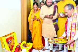 मदन राठौड़ ने किया लक्ष्मी पूजन : प्रदेश में खुशहाली की कामना की, कहा- स्थानीय उत्पादों का अधिक उपयोग करें लोग