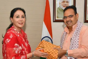 दिया कुमारी ने की मुख्यमंत्री से की मुलाकात : दीपोत्सव की दी शुभकामनाएं, प्रदेश में शांति, सौहार्द और विकास के संकल्प को दोहराया