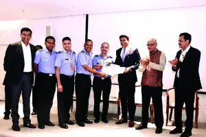 वायु सेना के दल को मोबाइल सिक्योरिटी के लिए मिला पुरस्कार, राशि भी की प्रदान