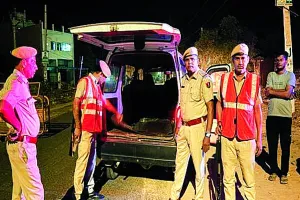 ‘ए’ श्रेणी की नाकाबन्दी में जांच : 406 वाहन जब्त, 14 संदिग्ध गिरफ्तार