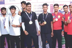 राजस्थान जूनियर तीरन्दाजी प्रतियोगिता, जयपुर व बीकानेर के खिलाड़ियों का जलवा