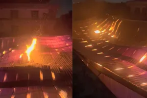 फोम फैक्ट्री में भीषण आग : तड़के लगी आग ने लिया विकराल रूप, 14 दमकलों ने घंटों की मशक्कत के बाद पाया काबू