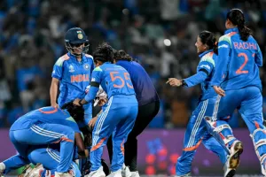 म्हारी बेटियां कम है के : विमेंस वनडे वर्ल्ड कप-2025 के फाइनल में पहुंचा भारत, ऑस्ट्रेलिया को 5 विकेट से दी मात 