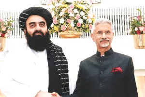 अफगानिस्तान के मंत्री ने दिया आश्वासन : एस. जयशंकर से की मुलाकात, मुत्ताकी ने कहा- हमारी जमीन का किसी के खिलाफ इस्तेमाल नहीं होने देंगे 