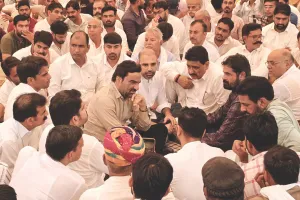 कुचामनसिटी में व्यवसायी की हत्या मामला : बदमाशों पर 25 हजार का इनाम घोषित, दूसरे दिन टूटा धरना डीएसपी और थाना प्रभारी को हटाया