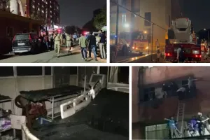 एसएमएस अस्पताल के ट्रॉमा सेंटर में भीषण आग : मरीजों को ICU से सड़क पर निकाला, 8 की मौत