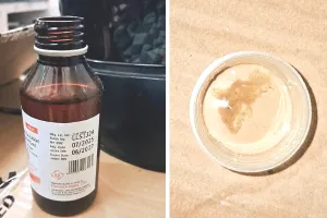 खांसी के सीरप के बाद अब पेट साफ करने वाली दवा में गड़बड़ी, सिरप में मिला झिल्लीनुमा पदार्थ