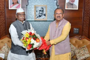 विधानसभा अध्यक्ष देवनानी ने राज्यपाल बागडे से की मुलाकात, राज्य से जुड़े विभिन्न मुद्दों पर किया संवाद 