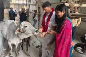 अंता उपचुनाव में भाया की जीत : कांग्रेस कार्यकर्ताओं ने लगाए नारे, पटाखे फोड़े और एक-दूसरे को खिलाई मिठाई 