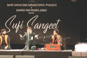 जेकेके में तीन दिवसीय सूफी फेस्टिवल संपन्न, सूफी सुरों और कथक की छटा में सजी राष्ट्रीय एकता की शाम