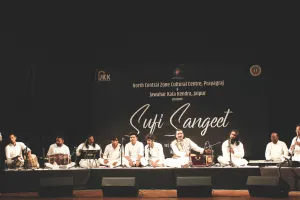 सूफी फेस्टिवल : सूफियाना सुरों से सजी शाम, दर्शकों ने लिया सूफी कलाम और कव्वाली की मोहक प्रस्तुतियों का आनंद