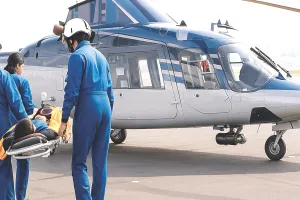 राजस्थान के स्वास्थ्य क्षेत्र के लिए एक ऐतिहासिक क्षण : मुंबई से जयपुर एयरलिफ्ट कर लाया गया रोगी, मरीज कई जटिल बीमारियों से ग्रस्त