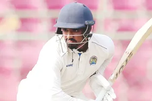 रणजी ट्रॉफी : मेजबान टीम ने 570/7 पर की पहली पारी घोषित, राजस्थान पारी में लोमरोर व कार्तिक के भी शतक