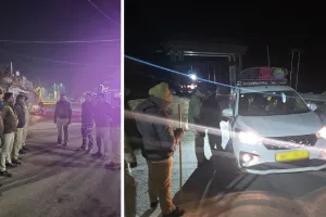 नाईट गश्त और नाकाबंदी में नियम तोड़ने वाले वाहन मालिकों पर सख्ती : 450 से अधिक वाहनों की तलाशी, 81 वाहनों पर की कार्रवाई