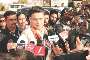 कांग्रेस निर्वाचन आयोग के राजनीतिक एजेण्डा को नहीं होने देगी कामयाब, पत्रकारों से बातचीत में पायलट ने कहा- निर्वाचन आयोग की निष्पक्षता पर खड़े हो रहे सवाल