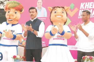 खेलो इंडिया यूनिवर्सिटी गेम्स का रंगारंग आगाज जयपुर में : मुख्यमंत्री भजनलाल शर्मा करेंगे उद्घाटन, 5 हजार एथलीट 24 खेलों में करेंगे शिरकत 