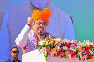 राष्ट्रगीत वंदे मातरम के 150 वर्ष : मुख्यमंत्री भजनलाल शर्मा ने एसएमएस स्टेडियम में राज्य स्तरीय कार्यक्रम को किया संबोधित, कहा- यह समारोह केवल उत्सव नहीं बल्कि राष्ट्रीय आंदोलन