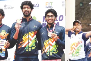 केआईयूजी-2025 : वर्ल्ड चैंपियन तीरंदाज अदिति स्वामी ने अपनी ट्रॉफी कैबिनेट में गोल्ड मेडल जोड़ा, श्रीहरि नटराज ने 9 गोल्ड के साथ खत्म किया अपना अभियान