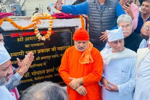 नवनिर्मित पुल का उद्घाटन : गोपाल शर्मा ने संतों को किया नमन, कहा- सेतु सिंध के महान संतों की तपस्थली अमरापुर की भावना और समाज सेवा की धारा को देगा नई दिशा