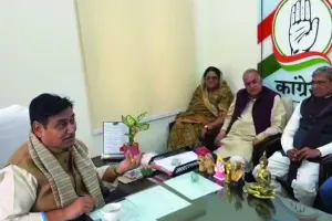 नवनियुक्त जिलाध्यक्षों ने डोटासरा से की मुलाकात : भाजपा को घेरने के मुद्दों पर की चर्चा, कहा- संगठन को और मजबूत करने का करेंगे काम