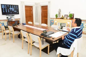 अंता विधानसभा उपचुनाव : मुख्यमंत्री ने ली वर्चुअल बैठक, संगठन की रणनीति पर हुई चर्चा