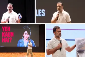 हरियाणा में 25 लाख वोटों की गड़बडी से बनाई अवैध सरकार : राष्ट्रीय स्तर पर हो रही वोटों की हेराफेरी, राहुल गांधी बोले- हरियाणा की मतदाता सूची में ब्राजील की मॉडल का नाम 