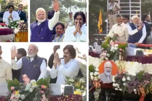 आंध्र प्रदेश पहुंचे पीएम मोदी, श्री सत्य साईं बाबा के जन्म शताबदी समारोह में लेंगे हिस्सा