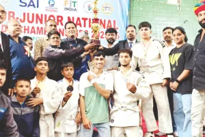राष्ट्रीय सब जूनियर जूडो के बालक वर्ग में राजस्थान रहा उपविजेता, विजेंदर का स्वर्ण प्रमुख रहा आकर्षण 
