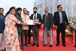 अंतर्राष्ट्रीय व्यापार मेले में उत्कृष्ट प्रदर्शन के लिए राजस्थान को मिला स्वर्ण पदक