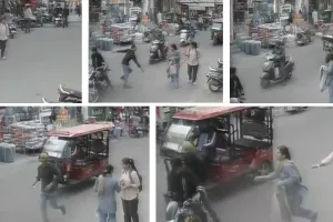 जयपुर में फिल्मी स्टाइल में चोरी : राह चलती महिलाओं की सड़क पर गिरी नोटों की गड्डी, बदमाशों ने बाइक स्लिप की और पैसे उठाकर फरार