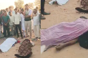 कार और ट्रेलर की भिड़ंत : महिला समेत चार की मौत, पारिवारिक विवाद को सुलझा कर आ रहे थे