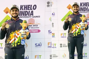 खेलो इंडिया यूनिवर्सिटी गेम्स : प्रथमेश फुगे ने तीरंदाजी में जीते दो स्वर्ण पदक, मानसिक मजबूती की मिसाल है केबल ऑपरेटर के बेटे की सफलता की कहानी
