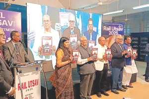 प्रशांत कुमार की भारतीय रेलवे पर लिखी दो पुस्तकों का विमोचन