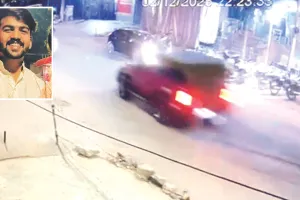 तेज रफ्तार थार ने स्कूटी को मारी टक्कर : युवक की मौत-बूआ घायल, 60 से अधिक स्पीड में दौड़ रही थी