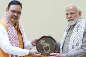 पीएम मोदी से मिले सीएम भजनलाल शर्मा, जयपुर में होने वाले प्रवासी राजस्थानी सम्मेलन का दिया निमंत्रण