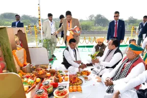 गंग नहर शताब्दी समारोह में भजनलाल शर्मा ने पुनरुद्धार व आधुनिकीकरण परियोजनाओं की दी सौगात, विकास प्रदर्शनी का किया अवलोकन 