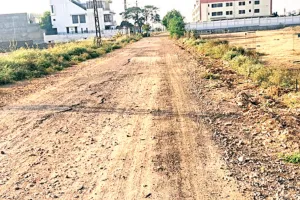 मुकुंदरा विहार में पौधे से ट्री गार्ड गायब व दुर्दशा के शिकार