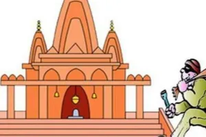 55 साल पुराने शिव-राधाकृष्ण मंदिर में चोरी : मूर्तियों की तोड़फोड़, सीसीटीवी में चोरों की करतूत कैद