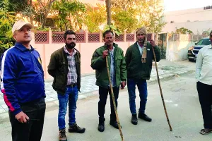 रिहायशी इलाके में एक बार फिर की दस्तक : सीसीटीवी फुटेज में घर में बने गार्डन में दिखा, वन विभाग की टीम लगातार कर रही सर्च