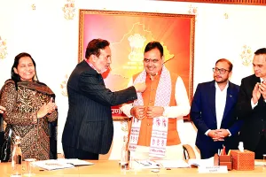 मुख्यमंत्री का प्रवासी राजस्थानी चैप्टर्स के साथ संवाद : एनआरआर हित में किए गए निर्णयों के लिए जताया आभार, भजनलाल ने कहा- राज्य सरकार निवेशकों को दे रही हरसंभव सहयोग