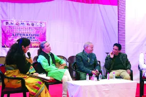 सुर, संघर्ष और संवेदना का संगम, नेशनल लिटरेचर ड्रामा फेस्टिवल के दूसरे दिन साहित्य, समाज और प्रकृति पर मंथन